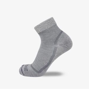 Zensah Calming Sleep Socks Extra Fine Merino Wool Light Gray Set of 4 Sz Small